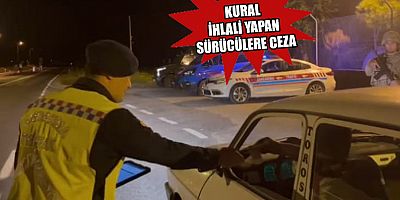 KAHRAMANMARAŞ JANDARMADAN TRAFİK DENETİMİ