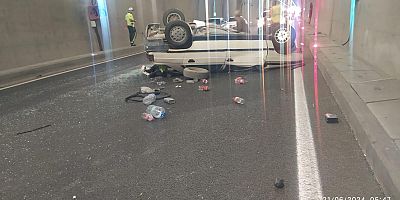 KAHRAMANMARAŞ-KAYSERİ YOLUNDA FECİ KAZA: 2 YARALI