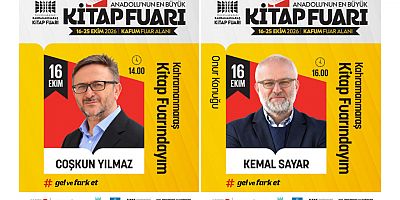 KAHRAMANMARAŞ KİTAP FUARI 2 ÖZEL PROGRAMLA BAŞLIYOR