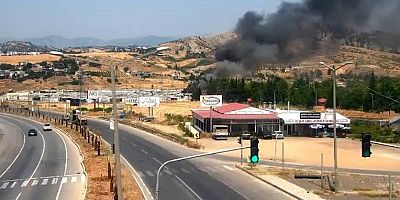 KAHRAMANMARAŞ KONTEYNIR KENTTE YANGIN