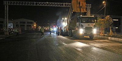 KAHRAMANMARAŞ KÜÇÜK SANAYİ SİTESİ’NDE ASFALT ÇALIŞMALARI  BAŞLADI