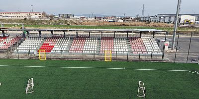 KAHRAMANMARAŞ MERKEZ FUTBOL SAHASININ TRİBÜN KAPASİTESİ ARTIRILDI