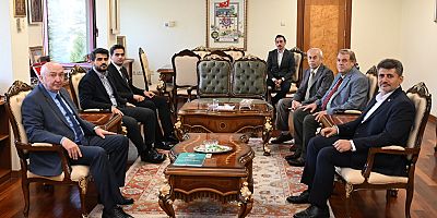 KAHRAMANMARAŞ MİLLETVEKİLİ ÖMER ORUÇ BİLAL DEBGİCİ'DEN KSÜ REKTÖRÜ YASIM’A ZİYARET