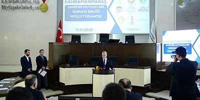 KAHRAMANMARAŞ SAHİPSİZ HAYVANLARI KORUMA BİRLİĞİ İLK TOPLANTISINI YAPTI