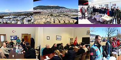 KAHRAMANMARAŞ SÜTÇÜ İMAM ÜNİVERSİTESİ AVŞAR YERLEŞKESİ DEPREMZEDELERE EV SAHİPLİĞİ YAPIYOR