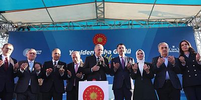 KAHRAMANMARAŞ'TA 155.000 KONUT ANAHTAR TESLİM TÖRENİ DÜZENLENDİ