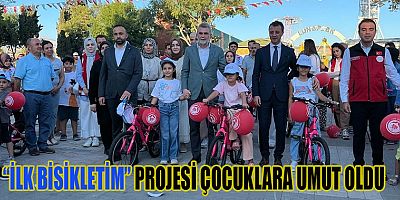 KAHRAMANMARAŞ’TA  170 YETİM ÇOCUK HAYALLERİNDEKİ BİSİKLETLERİNE KAVUŞTU