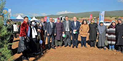KAHRAMANMARAŞ'TA 3 ARALIK DÜNYA ENGELLİLER GÜNÜNDE FİDAN DİKTİLER