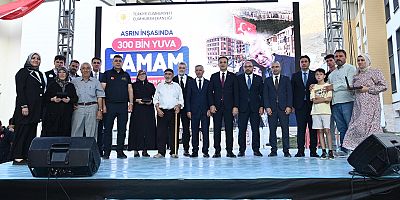 KAHRAMANMARAŞ’TA 5 BİN 749 YENİ YUVA TESLİM EDİLDİ