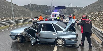 KAHRAMANMARAŞ’TA 50 SANİYEDE 3 KAZA