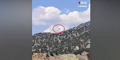 KAHRAMANMARAŞ’TA 8 KİŞİNİN HAYATINI KAYBETTİĞİ UÇAK KAZASI KAMERADA