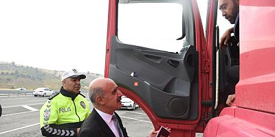 KAHRAMANMARAŞ’TA AĞIR TONAJLI ARAÇLAR DENETLENDİ
