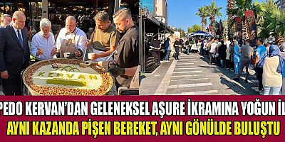 KAHRAMANMARAŞ’TA ALPEDO KERVAN’DAN MUHARREM AYINA YAKIŞAN AŞURE İKRAMI