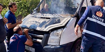 KAHRAMANMARAŞ’TA ARAÇ YANGINLARI KORKUTTU