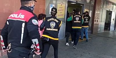 KAHRAMANMARAŞ’TA ARANAN 87 KİŞİ YAKALANDI