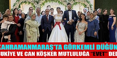 KAHRAMANMARAŞ’TA ARGUZ VE KÖŞKER AİLELERİNİN MUTLU GECESİ