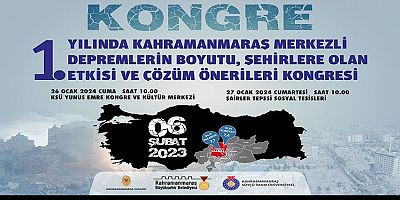 KAHRAMANMARAŞ’TA ASRIN FELAKETİNİN ŞEHİRLERE OLAN ETKİSİ VE ÇÖZÜM ÖNERİLERİ KONUŞULACAK