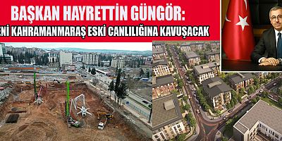 KAHRAMANMARAŞ'TA AZERBAYCAN MAHALLESİ’NİN İNŞASI SÜRÜYOR
