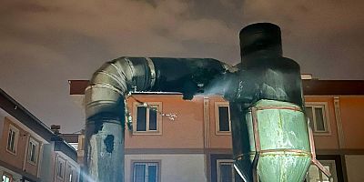 KAHRAMANMARAŞ’TA BACA YANGINI KORKUTTU