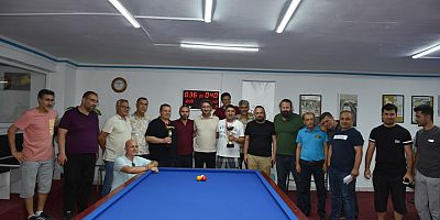 KAHRAMANMARAŞ’TA BİLARDO ÖZEL BÖLGE TURNUVASI SONA ERDİ