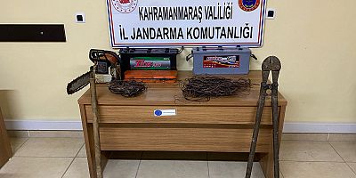 KAHRAMANMARAŞ’TA BÜYÜK ARAÇLARIN AKÜLERİNİ ÇALAN  HIRSIZLAR YAKALANDI