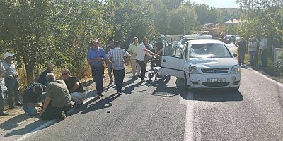KAHRAMANMARAŞ’TA CENAZE YOLUNDA KAZA: 1 ÖLÜ 2’Sİ AĞIR 4 YARALI