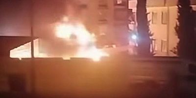 KAHRAMANMARAŞ’TA DEPO YANGINI