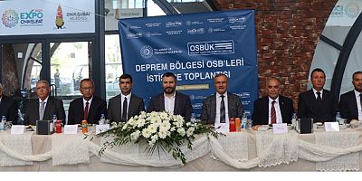 KAHRAMANMARAŞ’TA ‘DEPREM BÖLGESİ ORGANİZE SANAYİ BÖLGELERİ İSTİŞARE TOPLANTISI’ DÜZENLENDİ