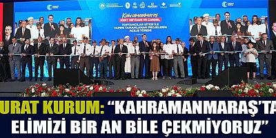 KAHRAMANMARAŞ’TA DEV  AÇILIŞ: KENT MEYDANI VE YENİ PROJELER HİZMETE GİRDİ