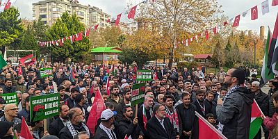 KAHRAMANMARAŞ’TA DEV KUDÜS MİTİNGİ
