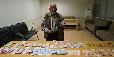 KAHRAMANMARAŞ’TA DİLENCİNİN BİR GÜNLÜK HASILATI TAM 4 BİN 815 TL