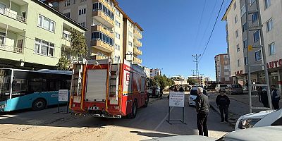 KAHRAMANMARAŞ’TA DOĞALGAZ HATTINDA PATLAMA: 1 YARALI