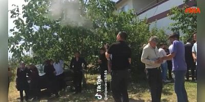 silahla havaya ateş ederek kendilerini kayda alan magandalar bu görüntüleri sosyal medyada paylaştı.