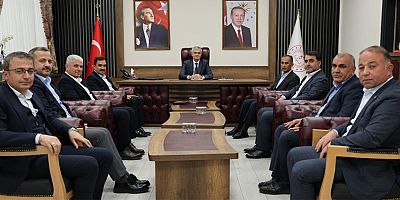  KAHRAMANMARAŞ’TA EĞİTİM-BİR-SEN’DEN İL MİLLİ EĞİTİM MÜDÜRÜ TURAN AKPINAR’A ZİYARET