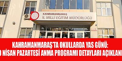 KAHRAMANMARAŞ’TA EĞİTİM CAMİASI TEK YÜREK OLDU