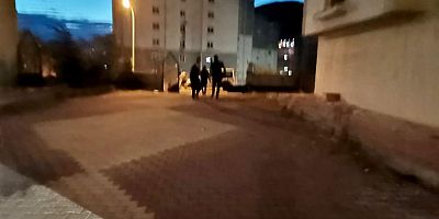 KAHRAMANMARAŞ’TA ELLERİNDE SOPALARLA HIRSIZI KOVALADILAR