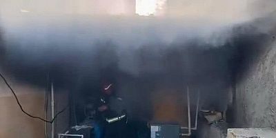 KAHRAMANMARAŞ’TA FABRİKA YANGINI