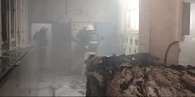 KAHRAMANMARAŞ’TA FABRİKA YANGINI