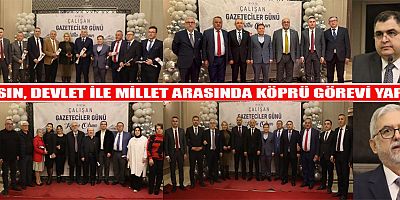 KAHRAMANMARAŞ’TA GAZETECİLERİN GÜNÜ, LATİF DOĞAN VE AYNUR BOLAT İLE TAÇLANDI
