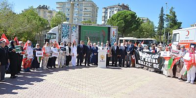 KAHRAMANMARAŞ’TA “GAZZE İÇİN SESSİZ ÇIĞLIK” ETKİNLİĞİ