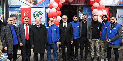 KAHRAMANMARAŞ’TA GEÇİCİ GİYİM MAĞAZASI AÇILDI