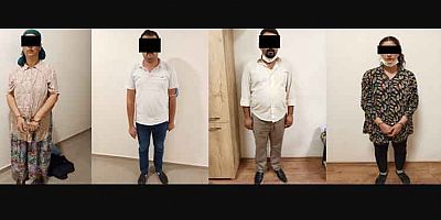 KAHRAMANMARAŞ'TA GEZİCİ HIRSIZLIK ŞEBEKESİ YAKALANDI