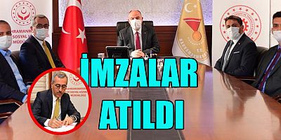 KAHRAMANMARAŞ'TA GÜÇLÜ KADIN GÜÇLÜ AİLE PROJESİNDE İMZALAR ATILDI