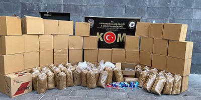 KAHRAMANMARAŞ’TA GÜVENLİK GÜÇLERİNDEN KAÇAK SİGARA OPERASYONU