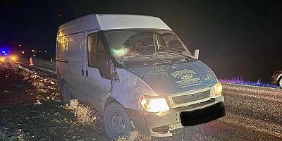 KAHRAMANMARAŞ’TA HAFİF TİCARİ ARACIN ÇARPTIĞI YAYA ÖLDÜ