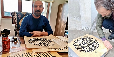 KAHRAMANMARAŞ’TA HÜSN-Ü HAT SANATI KALDIĞI YERDEN DEVAM EDİYOR