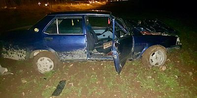 KAHRAMANMARAŞ’TA İKİ OTOMOBİL ÇARPIŞTI: 1 YARALI