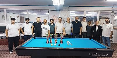 KAHRAMANMARAŞ’TA İLK 8 TOP BİLARDO ŞAMPİYONASI DÜZENLENDİ