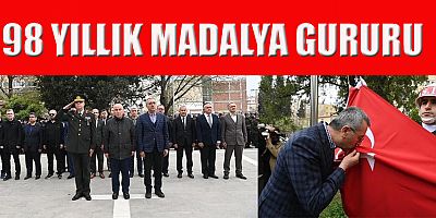 KAHRAMANMARAŞ’TA İSTİKLAL MADALYASI TÖRENİ