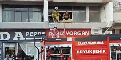 KAHRAMANMARAŞ’TA İŞYERİNDE YANGIN